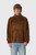 POP Trading Halfzip Polar Fleece Sweat Bison