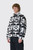 Obey Repeated Icon Sherpa Jkt BKM Black multi