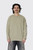 C.P. Company Cotton Diagonal Fleece Crewneck Lens  Moss Gray