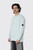C.P. Company Cotton Diagonal Fleece Crewneck Lens  Misty Blue