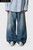 Acne Studios Loose Fit Jeans 2023 C00124- Mid Blue