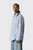 Acne Studios Embroidered Logo Button-Up Shirt BB0671- Cold Grey