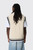 AMI Paris V Neck Sleeveless Sweater  Blanc Creme