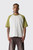 AMI Paris Paris Short Sleeves Boxy Fit T-Shirt  UTS379.726 Blanc Creme/Matcha