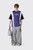 Martine Rose Oversized Panelled T-Shirt 630JS02606CW Purple Indigo 