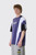 Martine Rose Oversized Panelled T-Shirt 630JS02606CW Purple Indigo 