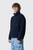 THE SAVAGE REPORT Full Zip Up Sweat Jacket Full Zip Up Sweat Navy