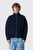 THE SAVAGE REPORT Full Zip Up Sweat Jacket Full Zip Up Sweat Navy
