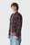Stockholm Surfboard Club Lightweight Trucker Jacket U3000286 Red Check