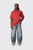 Drôle de Monsieur Le T-shirt Slogan Classique K-TS202-CO002 DRD Dark Red