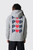 POP Trading Company Trading Hearts Hooded Sweat POPSS26_01-003 Heather Grey