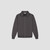 Olaf Hussein Essential Zip Up Polo M240208 Charcoal