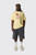 Drôle de Monsieur T-shirt Slogan Palmiers  K-TS297-CO002 LYL Light Yellow