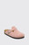 Birkenstock Boston Suede Leather Narrow 1031635 Pink Clay