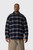 DARKPARK Keanu Cashmere Wool Check Shirt MSH06 FAW75 0046 Blue/Bege/White