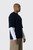 DARKPARK Troy Double Colour Sleeve Tee MJE10D JER01 0101 Dark Blue/White
