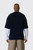 DARKPARK Troy Double Colour Sleeve Tee MJE10D JER01 0101 Dark Blue/White