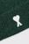 AMI Paris Paris Quota Beanie With Ami de Coeur UBO005.KN0135 A279 Vert Bouteille/Ecru