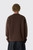 AMI Paris Paris Quota Crewneck Sweater  UKS836.KN0135 A362 Marron Chocolate/Ecru