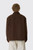 AMI Paris Paris Padded de Coeur Overshirt HJK829.PL0117 2221 Marron Chocolat