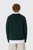 AMI Paris Paris Quota V Neck Cardigan with de Coeur UKC365.KN0135 A279 Vert Bouteille/Ecru