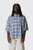 New Amsterdam Surf Association Flanel Short Sleeve Button-Up 2602013001 Rainbow Check
