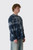 POP Trading Company Berghaus & POP Waffle T-Shirt LS POPBERGAW26_0 Navy