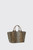 GANNI Shopper XXL Pocket Print A7161 943 Leopard