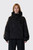GANNI Placement Printed Flyweight Nylon Jacket A1010219 099 Black