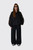 GANNI Placement Printed Flyweight Nylon Jacket A1010219 099 Black