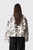 GANNI Printed Laminated Cotton Canvas Barn Jacket  A1130009 135 Egret 