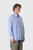 Simone Rocha Double Lace Up Hem Easy Shirt 5480 1351 Pale Blue