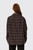 Simone Rocha Military Flannel Shirt W/EMB 5501B 1352 Check/Jet