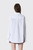 Simone Rocha Classic Concealed Button Shirt W/EMB 5423B 1287 White/Pearl