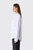 Simone Rocha Classic Concealed Button Shirt W/EMB 5423B 1287 White/Pearl