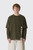 Simone Rocha Lace Up Hem Layered Long Sleeve T-Shirt 5478 0562 Khaki/Ecru