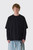 Simone Rocha Lace Up Hem Layered Long Sleeve T-Shirt 5478 0562 Black/Black