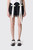 Simone Rocha Lace Trim Negligee Shorts 4230T 0514 Black