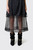 Simone Rocha Ripple Skirt 3222 0069 Black