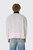 FLÂNEUR Badge Classic Half Zip Pullover FZIP217 1021 Grey/Pink