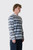 Arte Antwerp Fadeout Striped Longsleeve AW26-178LS 256 Navy/Light Blue