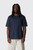 Filling Pieces T-Shirt Embroidered Knot Melange 422620500397 150 Navy