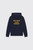 Drôle de Monsieur Bold Slogan Hoodie M-HO162-CO127 NY Navy