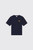Drôle de Monsieur Bold Slogan T-Shirt M-TS203-CO002 NY Navy