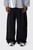Dover Street Market Unisex Pleated Pants Back Pile Knit DSM02P009 1 Black