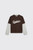 Bram's Fruit Double Layer T-shirt FW26-2088 Brown