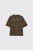Anine Bing Avi Tee A-08-11154 MTL59 Black and Brown Leopard
