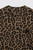 Anine Bing Avi Tee A-08-11154 MTL59 Black and Brown Leopard