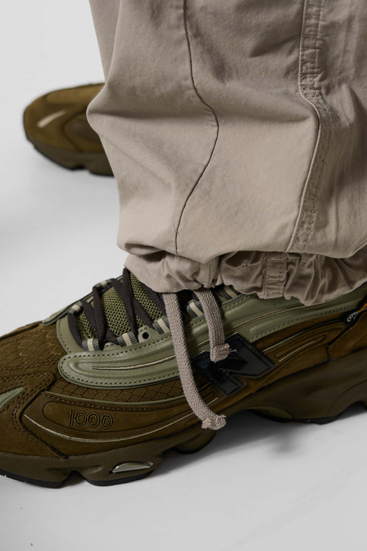 C.P. Company Microreps Boxy Cargo Lens Pants Vintage Khaki