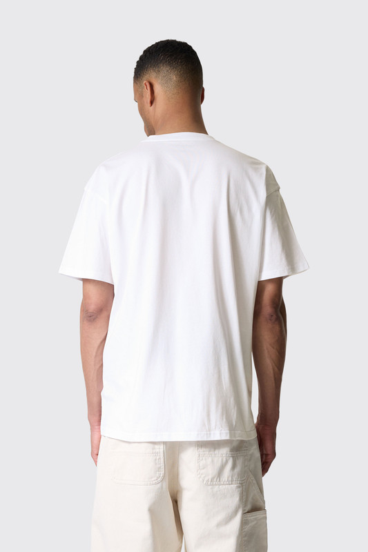 Carhartt WIP S/S Pocket Heart T-Shirt White/Red - Calico Club Carhartt WIP S/S Pocket Heart T-Shirt White/Red - Calico Club